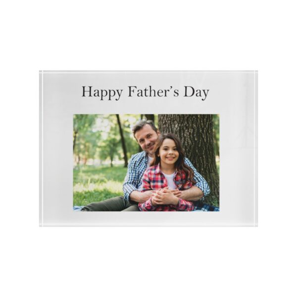 Custom Father's Day Acrylic Block - Image 5