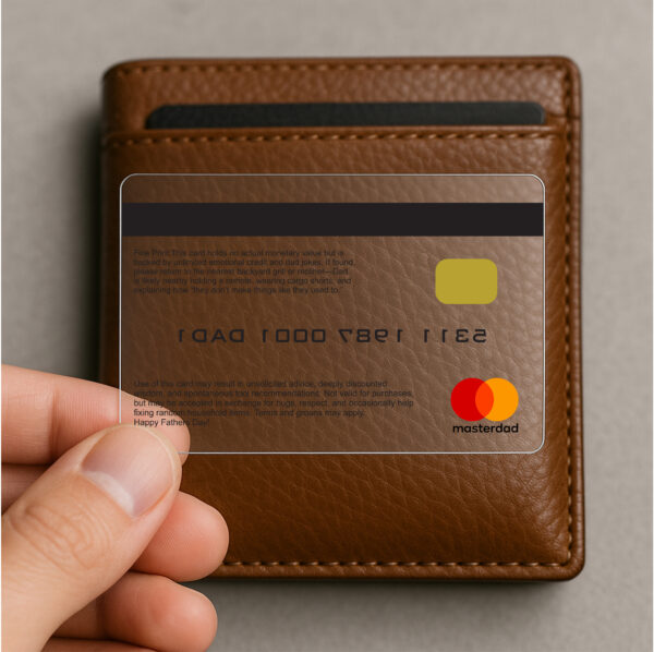 masterDAD gag gift card - Image 2